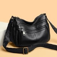 ราคา Halloween Soft Genuine Leather Crossbody Bag For Women High Capacity Genuine Cowhide Handbag Messenger Bag Women Bagchristmas (24659288649)
