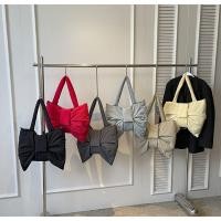ราคา Halloween Solid Color Gift Bow Crossbody Bag Big Bow Shape Underarm Shoulder Bag Nylon Bag Large Capacity Tote Handbag Womenchristmas (24661057287)