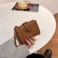 ราคา กระเป๋าสตางค์หนังนิ่มขนาดเล็กสำหรับผู้หญิง กระเป๋าใส่เหรียญแบบมีซิปหลายช่อง กระเป๋าใส่บัตรแบบมีซิปขนาดใหญ่ กระเป๋าสะพายข้างแบบลำลอง (24259150662)