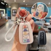 ราคา พวงกุญแจรถ Toyota yaris 2020 2022 2024 ฝาครอบกุญแจรีโมท Corolla cross RAV4 revo Camry เคสกุญแจรถยนต์ เคสกุญแจรีโมทรถยนต์ (24691133738)