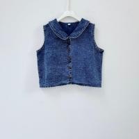 ราคา เสื้อผ้าฝ้าย เสื้อคอบัว เสื้อพื้นเมือง เสื้อคอบัวแขนกุด ผ้าฝ้าย 100 ผ้านุ่ม ทรงสวย สีม่อฮ่อม ทำสโตน (24826946044)