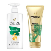 ราคา Pantene Pro Vitamin Keratin Silky Smooth Set Shampoo 380ml Conditioner 270ml แพนทีน โปร วิตามิน เคราติน เซ็ต แชมพู 380มล คอนดิชั่นเนอร์ 270มล (479038428)