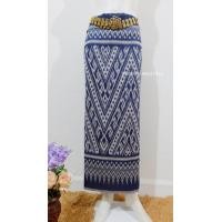 ราคา ผ้าถุงลิซ่า ผ้าฝ้าย ผ้ามัดหมี่ฝ้ายย้อมคราม ผ้าลายลิซ่า ผ้าทอเนื้อดีขนาด2หลา (19449199580)