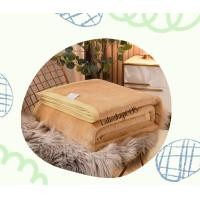 ราคา ผ้าห่มนาโน ผ้านาโนสีพื้น ขนาด 6ฟุต รุ่นเย็บขอบ 180x200cm ขนแน่น ผ้าห่ม6ฟุต ผ้าห่มนุ่มๆ6ฟุต (10302583412)