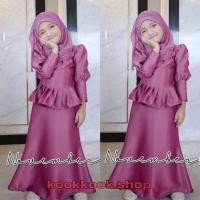 ราคา ชุดเดรสอิสลาม ชุดเดรสมุสลิม ชุดเด็ก ซอลญ่า (23805611295)