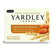 ราคา Yardley London English Oatmeal Almond Moisturizing Soap Bar ยาร์ดเล่ย์ โอ๊ตมิลค อัลมอนด์ สบู่ก้อน 120กรัม x 2ก้อน (7455902785)