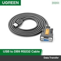 ราคา UGREEN 20201 USB M to DB9 RS 232 F Cable ยาว 1 5M อะแดปเตอร์สายเคเบิลหัวแปลง USB เป็น RS232 DB9 Serial Cable (24587662405)