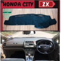 ราคา พรมปูคอนโซลหน้ารถ สีดำ ฮอนด้า ซิตี้ Honda City ZX ปี 2003 2007 พรมคอนโซล พรม (14068187337)