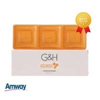 ราคา ของแท้100 ฉลากไทย Amway แอมเวย์ สบู่น้ำผึ้ง G H จีแอนด์เอช เนอริช สบู่แอมเวย์ 250 กรัม (5061300170)
