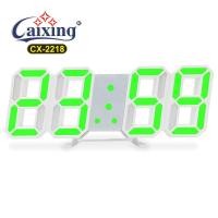 ราคา มี6สี นาฬิกาดิจิตอลLED 3D นาฬิกา3มิติ CAIXING นาฬิกาตกแต่งห้อง นาฬิกาตั้งโต๊ะหรือแขวนพนัง สามารถตั้งปลุกได้ digital clock ราคาถูกพร้อมส่ง (19832022666)