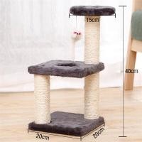 ราคา ขายเท คอนโดแมว 3 ชั้น เหมาะสำหรับบ้านที่มีแมวหลายตัว ที่ลับเล็บ คอนโดแมวแข็งแรงมาก ที่นอนแมว ลายดีไซน์ ไม้สวยไร้เหลี่ยมคม ของเล่นแมว สูง กรอบปีนป่าย ของเล่นสําหรับแมว เครื่องขูดแมว (21501224228)