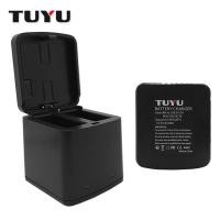 ราคา TUYU Dual charger for SJCAM SJ4000 SJ5000 EKENH9 H8R 1080P Battery (8150209638)