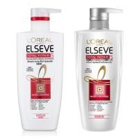 ราคา LOreal Elseve Total Repair 5 Shampoo 450ml Conditioner 450ml ลอรีอัล ปารีส เอลแซฟ โทเทล รีแพร์ 5 แชมพู 450 มล ครีมนวด 450 มล (7598491907)