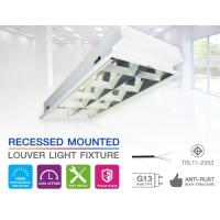 ราคา โคมตะแกรงคู่ฝังฝ้า โคมไฟตะแกรงอลูมิเนียม แบบคู่ แบบหลอดสั้น 2X18W ขนาดยาว กว้าง30 ยาว60เซน (21318360322)