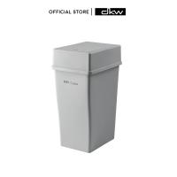ราคา DKW HH 306P ถังขยะเหลี่ยมฝาครอบสวิง Simple 20 ลิตร มี 2 สี ถังขยะอึด สวย ทน Swing bin 20L (240359263)