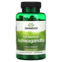 ราคา Swanson Full Spectrum Ashwagandha 450 mg 100 Capsules (18939463026)