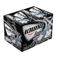ราคา เดนทีนไอซ์ หมากฝรั่งเดนทีน มี 4 รส 1กล่อง 20 แผง 11 2 กรัม (20865122213)