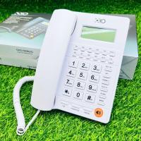 ราคา โทรศัพท์บ้าน โทรศัพท์ตั้งโต๊ะ โทรศัพท์ใช้สำนักงานใช้ภายในบ้าน รุ่น โทรศัพท์ OHO 5008CID สีขาว ดำ พร้อมส่ง (24465787804)