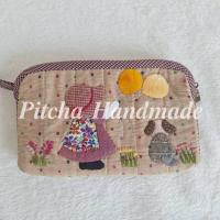 ราคา กป โทรศัพท์ คล้องมือ 1 ซิป ผ้าญี่ปุ่น (24453968264)