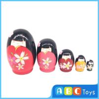 ราคา ABCToys ของเล่นทำมือไม้ตุ๊กตาแม่ลูกดกทำรัง5ชิ้นน่ารัก (22685276320)