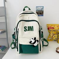 ราคา YOOXI กระเป๋าเป้สะพายหลังนักเรียนสไตล์อเมริกันวินเทจความจุขนาดใหญ่กระเป๋าเป้สะพายหลังที่เรียบง่ายสำหรับผู้ชายและผู้หญิง (23159977549)
