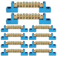 ราคา บาร์กราวด์ เทอร์มินอล บาร์ Terminal bar บาร์กราวด์ กราวด์เทอมินอล ทองเหลือง บาร์นิวทรัล เทอร์มินอล บาร์ 4ช่อง 12ช่อง (18176828190)