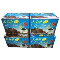 ราคา กาแฟโสมผสมเห็ดหลินจือ เคบีพี KBP Coffee Plus ของแท้100 1กล่องมี30ซอง (17721776998)