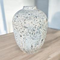 ราคา แจกันดินเผาทรงตรงปากตัดเล็ก สีวินเทจเก่า ๆ ขนาด 25 x 34 cm (22376564618)