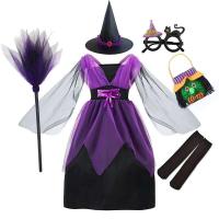 ราคา ชุดฮาโลวีนสำหรับเด็กผู้หญิง ชุดคอสเพลย์แม่มด สีม่วง สีส้ม ชุดฟักทอง เสื้อคลุมสำหรับเด็ก เสื้อผ้าสำหรับงานปาร์ตี้คาร์นิวัล ชุดราตรี (24734554451)