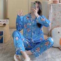 ราคา ชุดนอน ชุดนอนซาติน แขนยาวขายาว ชุดนอนคู่รัก ชุดนอนสาวอวบ ชุดนอนM 5XL ชุดนอนไซส์ใหญ่ ชุดนอนลายการ์ตูน ชุดนอนแขนยาว (22540767165)