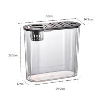 ราคา PawHaven ตู้ปลาขนาดเล็ก ตู้ปลาพลาสติกใส เหมาะสำหรับเลี้ยงปลากัด ตกแต่งตู้ปลา (24435509063)
