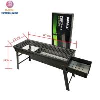 ราคา At outlet เตาปิ้ง เตาปิ้งย่าง เครื่องปิ้งอเนกประสงค์ บาร์บีคิว เตาถ่าย เตาย่างBBQ แบบยาว ขนาดพกพาพับประกอบได้ YZ60 (22093014279)