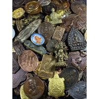 ราคา ชุดคละ 25 องค์ พระเหรียญ เนื้อโลหะและพระเนื้อดิน พระผง (18327140378)