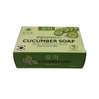 ราคา สบู่เกาหลี 100g 1ก้อน 3ก้อน สบู่ผิวขาว CUCUMBER SOAP สบู่แตงกวา GINSENG SOAP สบู่ขิง สบู่โสม สบู่ เกาหลี ของแท้ Shower Beauty สบู่ล้างหน้านำเข้าจากเกาหลี สบู่ขิงโสภาแท้ (24388106435)