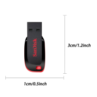 ราคา แฟลชไดรฟ์ USB SanDisk Cruzer Blade USB 2 0 ขนาด 128GB 64GB 32GB 16GB สำหรับคอมพิวเตอร์ (24857341458)