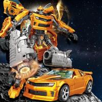 ราคา จัดส่งรวดเร็ว หุ่นยนต์แปลงร่างทรานฟอร์เมอร์ ของเล่นเด็ก bubble bee transformer optimus prime figure (23418127839)