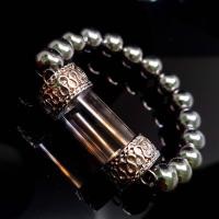 ราคา ใหม่ ขายดี พร้อมส่ง สร้อยข้อมือ กำไลหินมงคลพร้อมตะกรุดเปล่าเบอร์13ฝาเงิน เหมาะสำหรับใส่วัตถุมงคลแบบต่างๆ ขนาดหลอดตะกรุด1 3 4 0ซม เปลี่ยนหินได้ (16866694577)