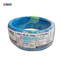 ราคา สายไฟ THW 1 5 SQ MM ความยาว 50 เมตร BCC (24657938195)
