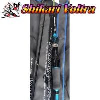 ราคา คันเบ็ด SHIKARI VOLTRA 602 เบท เวท8 17LB คันเป็นกราไฟท์ มาพร้อมรอกหยอดน้ำ SHIKARI VOLTRA อัดตราทด 7 2 1 (24658500031)