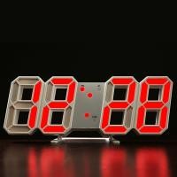 ราคา มี6สี นาฬิกาดิจิตอลLED 3D นาฬิกา3มิติ นาฬิกาตกแต่งห้อง นาฬิกาตั้งโต๊ะหรือแขวนพนัง สามารถตั้งปลุกได้ digital clock รุ่น JH 225ราคาถูกพร้อมส่ง (10236070505)