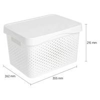 ราคา Naju กล่องเก็บของ กล่องพลาสติก Storage Box ฝาปิดกันฝุ่น มีที่จับ ความจุเยอะ แข็งแรง ทนทาน รับน้ำหนักได้เยอะ (24551652177)