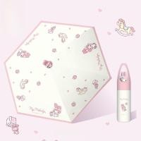 ราคา Aqrau 50 OFF Sanrio Melodyร่มพับห้าจุด3D ทรงหัวตุ๊กตา ป้องกันแสงแดด ป้องกันฝน ใช้ได้ตลอดทั้งปี ร่มพับแบบมือถือ วัสดุผ้าไนลอนร่มเด็กพับได้ ร่มแบรนด์เนม ร่มเบาญี่ปุ่น (24573683722)