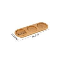 ราคา Wooden Soap Dispenser Tray Vanity Countertop Bottles Organizer Holder Round Square Candles Jewelry Storage Tray for Bathroom Bathroom Counter Storage (19620638164)