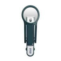 ราคา พร้อมแว่นขยายในตัว กรรไกรตัดเล็บสแตนเลสเลนส์ กรรไกรตัดเล็บแบบมีเลนส์ขยาย ที่ตัดเล็บคนแก่ magnifying lens nail clipper (24091009148)