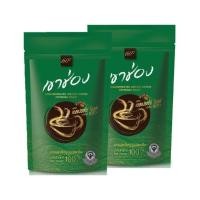 ราคา Khao Shong Roast Ground Coffee Espresso เขาช่องกาแฟสำเร็จรูปเอสเปรสโซ่โรสต์ 100กรัม X 2 แพค (484274482)