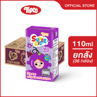 ราคา ยกลัง TIPCO Superkid น้ำองุ่นแดง Red Grape Juice100 ขนาด 110 ml (8638718467)
