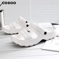 ราคา COSOO รองเท้าผู้หญิง รองเท้าแตะ รองเท้าแตะรัดส้น รองเท้าแฟชั่น สายคาด นุ่มสบายเท้า พื้นหนา กันลื่น รุ่น CS L03 (22646473961)