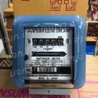 ราคา มิเตอร์ไฟฟ้า2สาย หม้อมิเตอร์ มิเตอร์วัดไฟ MITSUBISHI 5 15 A15 45 A (22283959236)