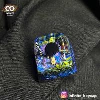ราคา คีย์แคป ลายหมวกวันพีช keycap artisan one piece (22400347652)