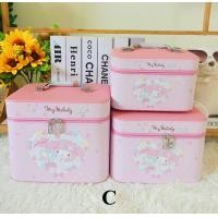 ราคา พร้อมส่งในไทย กระเป๋าเครื่องสำอางค์ Sario Sanrio ซาริโอ้ ซานริโอ้ คิตตี้ มายเมโลดี้ ใบใหญ่จุของได้เยอะมากๆ (22138960585)